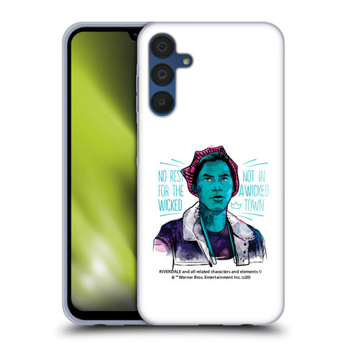 Riverdale Art Jughead Jones Soft Gel Case for Samsung Galaxy A15 & MagSafe