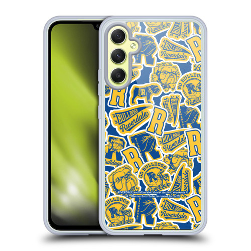 Riverdale Art Icons Patterns Soft Gel Case for Samsung Galaxy A34 5G