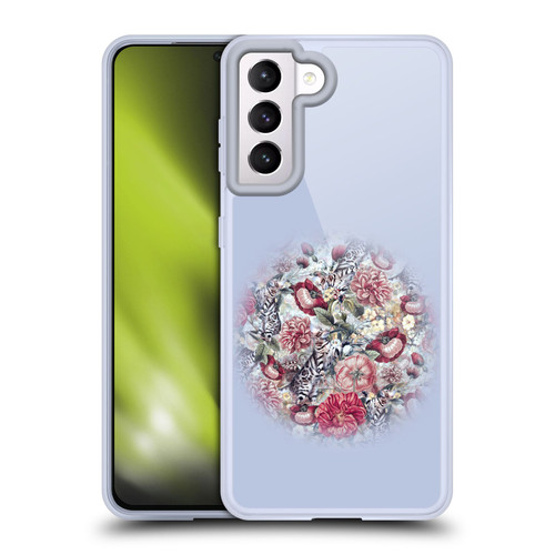 Riza Peker Animal Abstract Blooming Life Soft Gel Case for Samsung Galaxy S21 5G & MagSafe