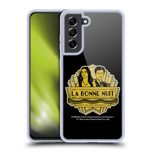 Riverdale Art La Bonne Nuit Soft Gel Case for Samsung Galaxy S21 FE 5G & MagSafe