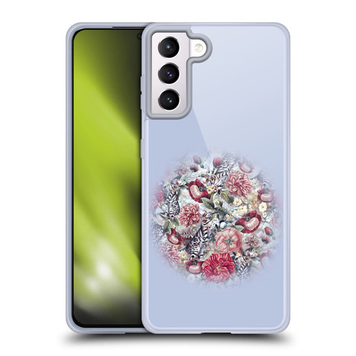 Riza Peker Animal Abstract Blooming Life Soft Gel Case for Samsung Galaxy S21+ 5G & MagSafe