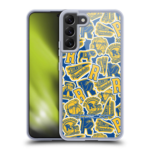 Riverdale Art Icons Patterns Soft Gel Case for Samsung Galaxy S22+ 5G & MagSafe