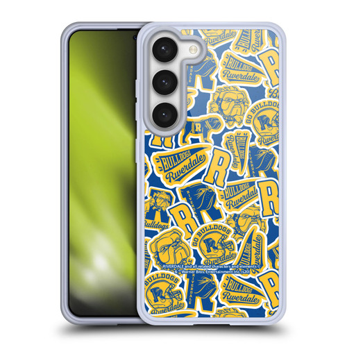 Riverdale Art Icons Patterns Soft Gel Case for Samsung Galaxy S23 5G & MagSafe