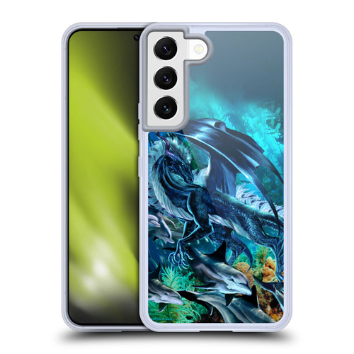 Ruth Thompson Dragons Sea Frolic Soft Gel Case for Samsung Galaxy S22 5G & MagSafe