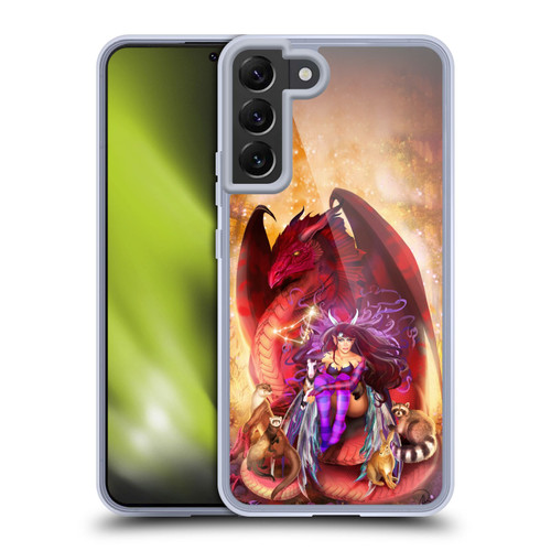 Ruth Thompson Dragons Capricorn Soft Gel Case for Samsung Galaxy S22+ 5G & MagSafe