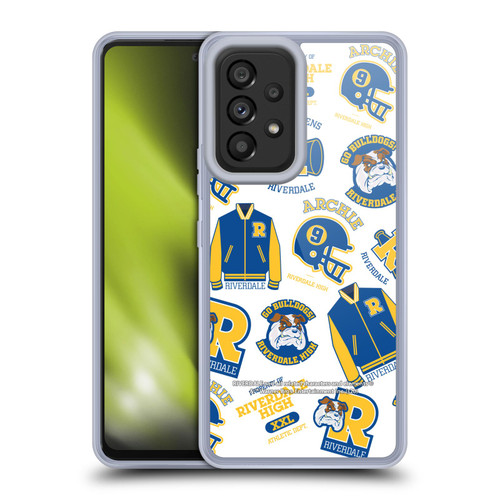 Riverdale Graphics 2 Bulldogs & Vixens Pattern Soft Gel Case for Samsung Galaxy A53 5G (2022)