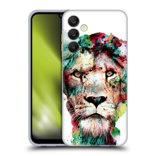 Riza Peker Animals The King Soft Gel Case for Samsung Galaxy A25 5G