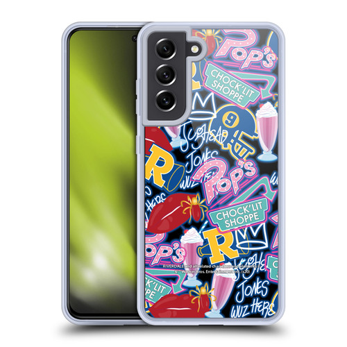 Riverdale Graphics 2 Colourful Pattern Soft Gel Case for Samsung Galaxy S21 FE 5G & MagSafe