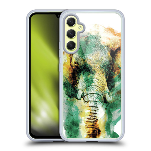 Riza Peker Animals Wild Africa Soft Gel Case for Samsung Galaxy A34 5G