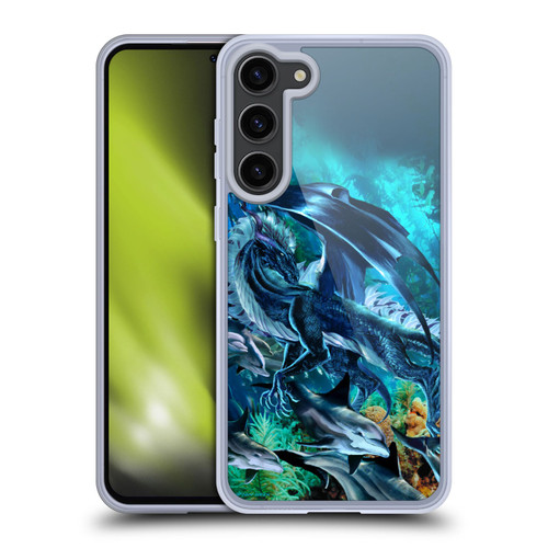 Ruth Thompson Dragons Sea Frolic Soft Gel Case for Samsung Galaxy S23+ 5G & MagSafe