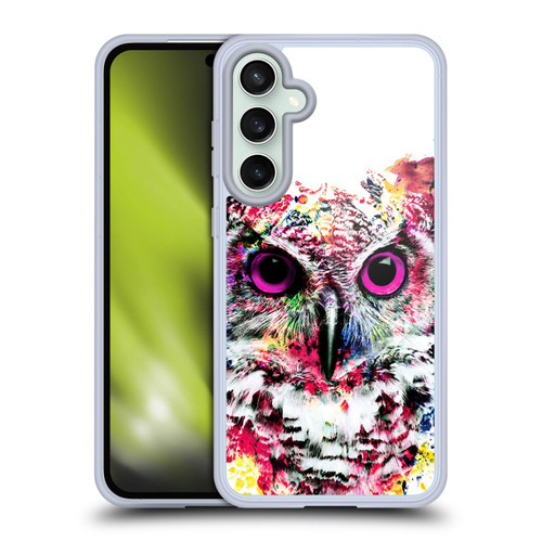 Riza Peker Animals Owl Soft Gel Case for Samsung Galaxy S23 FE 5G & MagSafe