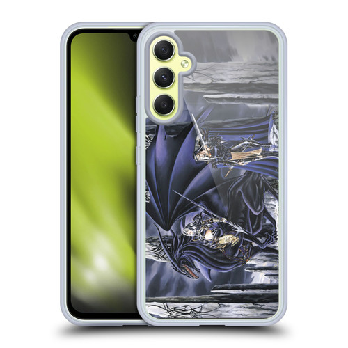 Ruth Thompson Dragons 2 Calm of Winter Soft Gel Case for Samsung Galaxy A34 5G