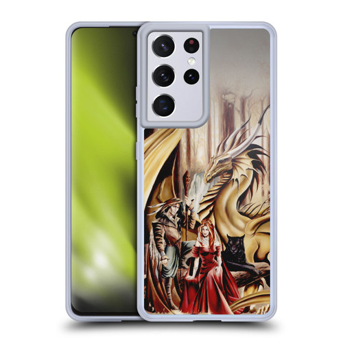 Ruth Thompson Dragons 2 Gathering Soft Gel Case for Samsung Galaxy S21 Ultra 5G & MagSafe