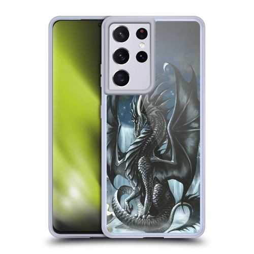 Ruth Thompson Dragons 2 Obsidian Soft Gel Case for Samsung Galaxy S21 Ultra 5G & MagSafe