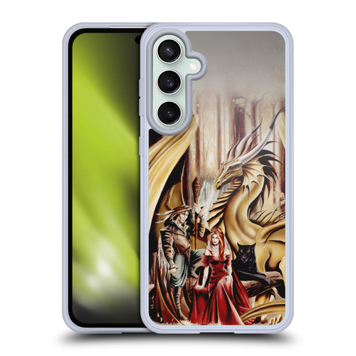 Ruth Thompson Dragons 2 Gathering Soft Gel Case for Samsung Galaxy S23 FE 5G & MagSafe