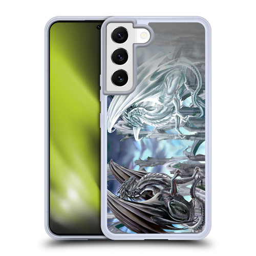 Ruth Thompson Dragons 2 Checkmate Soft Gel Case for Samsung Galaxy S22 5G & MagSafe