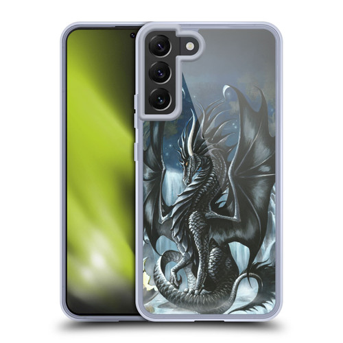 Ruth Thompson Dragons 2 Obsidian Soft Gel Case for Samsung Galaxy S22+ 5G & MagSafe