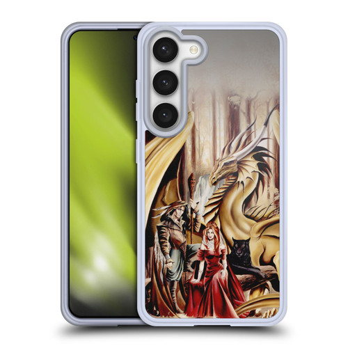 Ruth Thompson Dragons 2 Gathering Soft Gel Case for Samsung Galaxy S23 5G & MagSafe