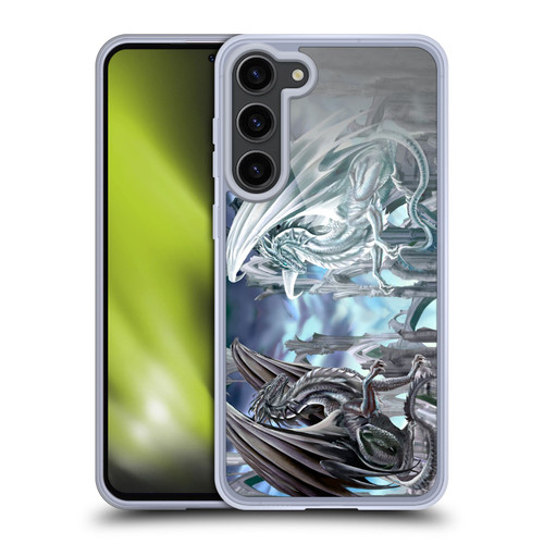 Ruth Thompson Dragons 2 Checkmate Soft Gel Case for Samsung Galaxy S23+ 5G & MagSafe