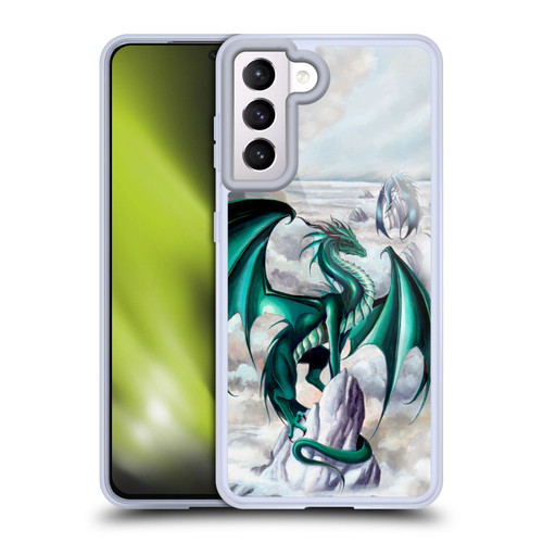 Ruth Thompson Dragons 2 Green Soft Gel Case for Samsung Galaxy S21 5G & MagSafe