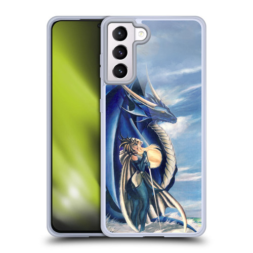 Ruth Thompson Dragons 2 Snowbound Soft Gel Case for Samsung Galaxy S21+ 5G & MagSafe
