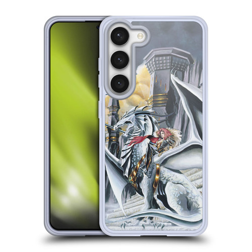 Ruth Thompson Dragons 2 Warring Tribes Soft Gel Case for Samsung Galaxy S23 5G & MagSafe