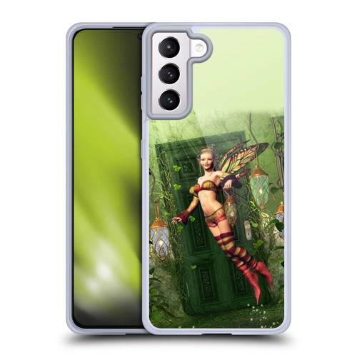 Simone Gatterwe Angels And Fairies Way To Fairyland Soft Gel Case for Samsung Galaxy S21+ 5G & MagSafe