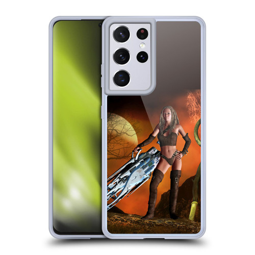Simone Gatterwe Angels And Fairies The End Soft Gel Case for Samsung Galaxy S21 Ultra 5G & MagSafe