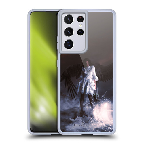 Simone Gatterwe Angels And Fairies Last Angel Soft Gel Case for Samsung Galaxy S21 Ultra 5G & MagSafe