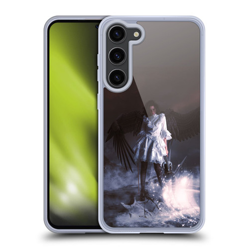 Simone Gatterwe Angels And Fairies Last Angel Soft Gel Case for Samsung Galaxy S23+ 5G & MagSafe