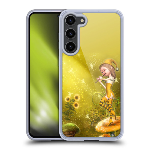 Simone Gatterwe Angels And Fairies The Flautist Soft Gel Case for Samsung Galaxy S23+ 5G & MagSafe