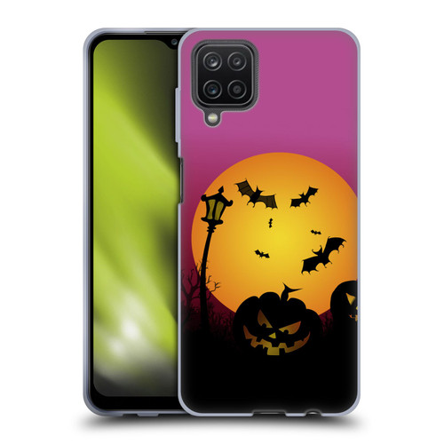 Simone Gatterwe Halloween Spooky Soft Gel Case for Samsung Galaxy A12 (2020)