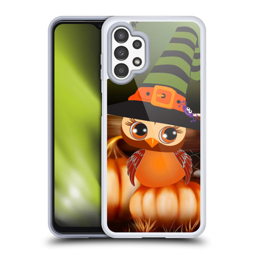 Simone Gatterwe Halloween Owl Soft Gel Case for Samsung Galaxy A13 (2022)