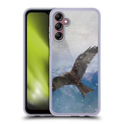 Simone Gatterwe Nature Portraits Flying Eagle Soft Gel Case for Samsung Galaxy A14 5G