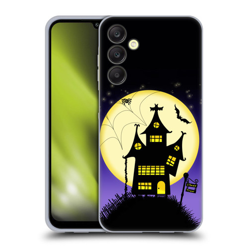 Simone Gatterwe Halloween Haunted House Soft Gel Case for Samsung Galaxy A25 5G