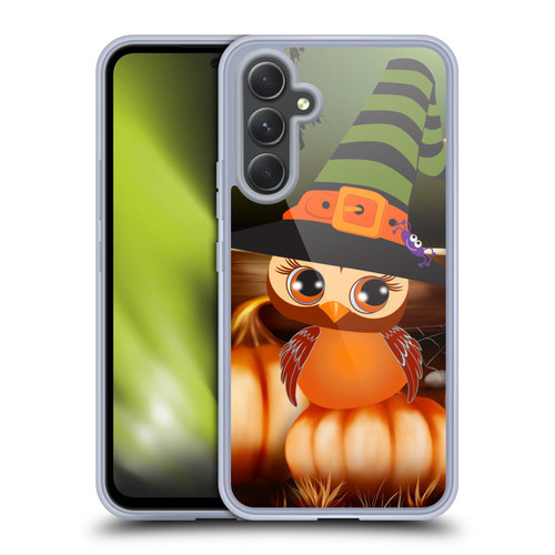 Simone Gatterwe Halloween Owl Soft Gel Case for Samsung Galaxy A54 5G
