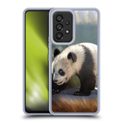 Simone Gatterwe Nature Portraits Panda Bear Soft Gel Case for Samsung Galaxy A53 5G (2022)