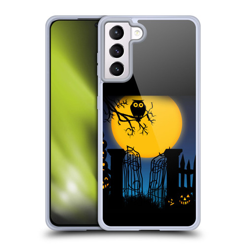 Simone Gatterwe Halloween The Gate Soft Gel Case for Samsung Galaxy S21+ 5G & MagSafe