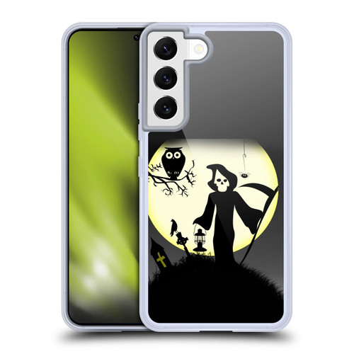 Simone Gatterwe Halloween Death Soft Gel Case for Samsung Galaxy S22 5G & MagSafe