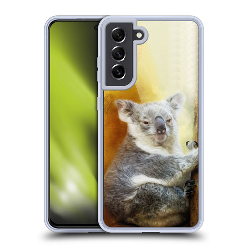 Simone Gatterwe Nature Portraits Koala Soft Gel Case for Samsung Galaxy S21 FE 5G & MagSafe