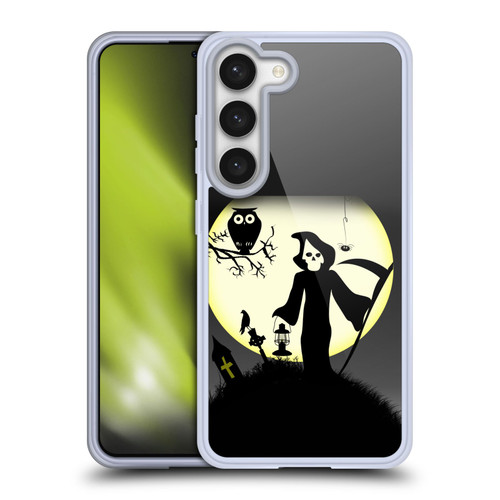 Simone Gatterwe Halloween Death Soft Gel Case for Samsung Galaxy S23 5G & MagSafe