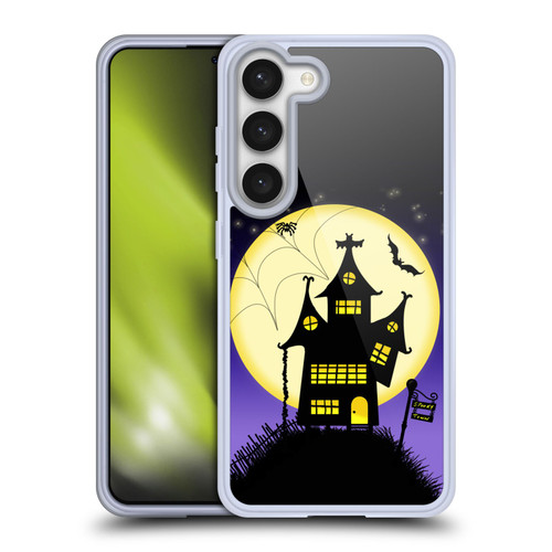 Simone Gatterwe Halloween Haunted House Soft Gel Case for Samsung Galaxy S23 5G & MagSafe