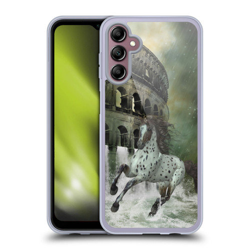 Simone Gatterwe Horses The Escape Soft Gel Case for Samsung Galaxy A14 5G