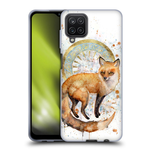 Selina Fenech Art Black Raven Fairy With Bird Soft Gel Case for Samsung Galaxy A12 (2020)
