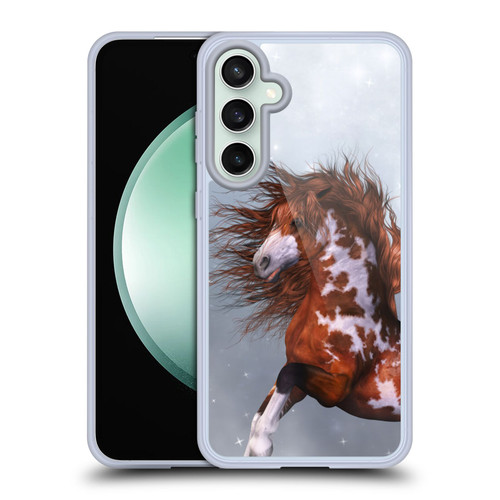 Simone Gatterwe Horses Native Soft Gel Case for Samsung Galaxy S23 FE 5G & MagSafe