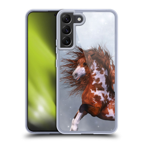 Simone Gatterwe Horses Native Soft Gel Case for Samsung Galaxy S22+ 5G & MagSafe