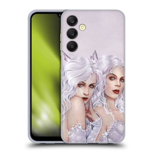 Selina Fenech Fairies Silver Sisters Soft Gel Case for Samsung Galaxy A25 5G