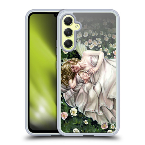 Selina Fenech Fairies Sleepy Spring Soft Gel Case for Samsung Galaxy A34 5G
