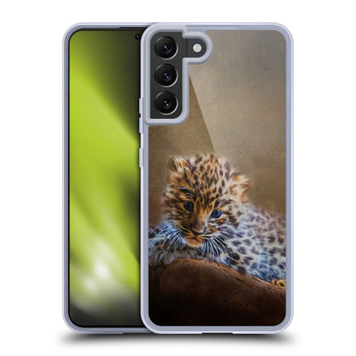 Simone Gatterwe Animals 2 Leopard Cub Soft Gel Case for Samsung Galaxy S22+ 5G & MagSafe