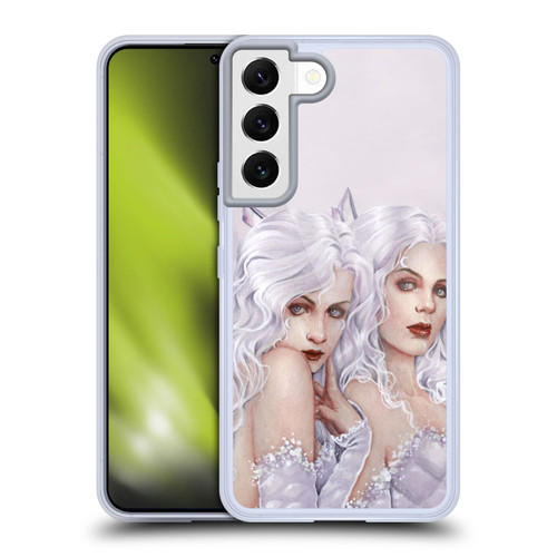 Selina Fenech Fairies Silver Sisters Soft Gel Case for Samsung Galaxy S22 5G & MagSafe